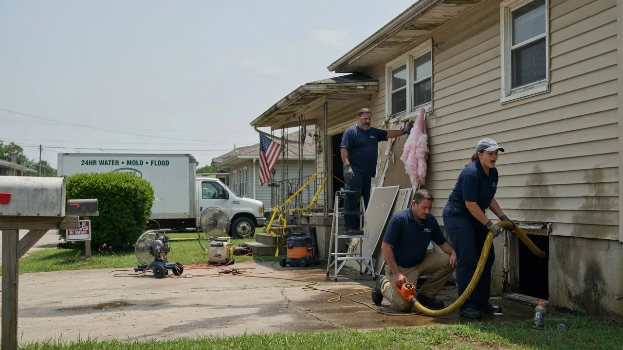 Water Damage Repair in Shreveport, LA near me